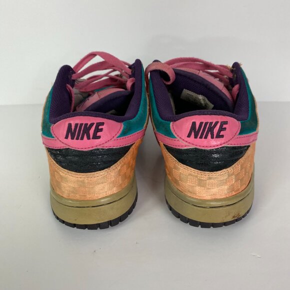 Nike SB Dunk Low 6.0 Shoes Women's 8.5 Sneakers 314141 361 Colorblock - Picture 6 of 15